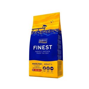 Fish4Dogs Sacco da 12kg Finest Adult SMALL Pesce Bianco per Cani Adulti