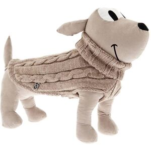 Ferribiella Maglione Dolcevita Abbraccio per Cani Beige 60 cm