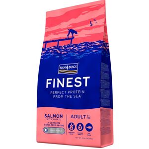 Fish4Dogs Sacco da 12Kg Finest Adult Salmone Complete LARGE