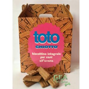 Toto Biscottini Ghiotto per Cani 0,8 Kg Carota
