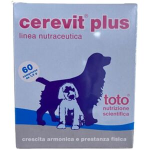 Toto Cerevit Plus Integratore per Cani Linea Nutraceutica 60 compresse