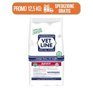 Vet Line Bufalo per Cani Adulti Monoproteico VetLine 12.5 Kg