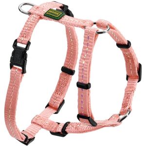 Hunter Pettorina ad H Tripoli in Nylon per Cani Rosa Riflettente XXS-XS (torace 32-44cm)