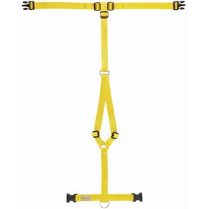 Haqihana Pettorina ad H Yellow in Nylon per Cani L (torace 75-110cm)