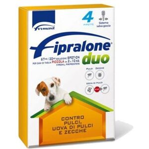 Formevet Fipralone® DUO Spot-On per Cani 4 Pipette Piccola 2-10kg