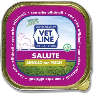 Vet Line Salute Agnello con Patate 150g Alimento Umido Monoproteico per Cani VetLine