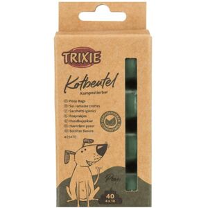 Trixie Sacchetti Igienici Compostabili in Amido di Mais per Cani conf. da 4 Rotoli x10pz TG.M