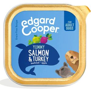 Edgard & Cooper Edgard & Cooper Umido per Cani Salmone e Tacchino con Barbabietola e Mela 150g