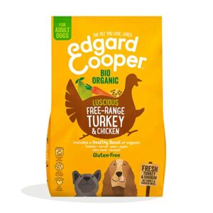 Edgard & Cooper Edgard & Cooper Adult Carne Fresca di Tacchino e Pollo Biologici Gluten Free per Cani 7 Kg