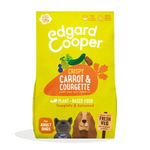 Edgard & Cooper Edgard & Cooper Crocchette Vegetali per Cani Adulti Carote e Zucchine Croccanti 7 Kg