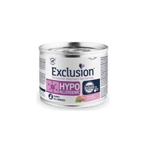 Exclusion Diet Hypoallergenic Puppy Maiale e Piselli Alimento Umido Monoproteico per Cuccioli 200 gr