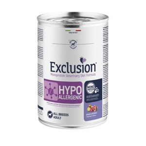 Exclusion Diet Hypoallergenic Cinghiale e Patate 200g Alimento Umido Monoproteico per Cani