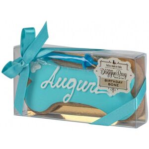 Doggye Bag Doggyebag Birthday Bone Auguri Azzurro Biscotto Compleanno Per Cani