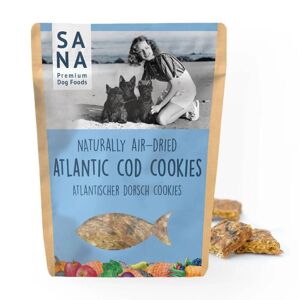 Sanadog Biscotti Snack Cookies di Pelle di Pesce Atlantico per Cani 100 gr