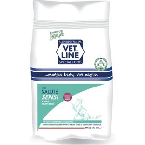 Vet Line Salute Sensi Monoproteico Maiale Grain Free per Gatti Adulti VetLine 800 gr