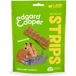 Edgard & Cooper Edgard&Cooper; Strips Strisce di Agnello e Tacchino Snack per Cani 75g