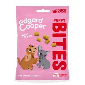 Edgard & Cooper Edgard&Cooper; Bites Bocconcini Piccoli di Anatra e Pollo Premi Addestramento per Cuccioli Puppy 120 g