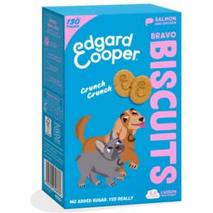 Edgard Cooper Edgard&cooper Snack Dog Biscotti Bravo 400g Salmone E Pollo