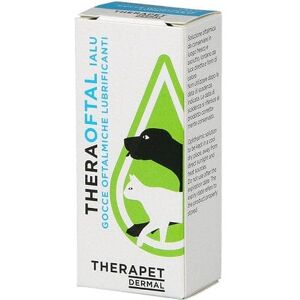 THERAPET Dermal Theraoftal Ialudrop Gocce Oftalmiche Lubrificanti 10 Ml