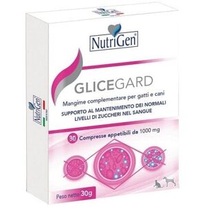 NUTRIGEN ITALIA Glicegard Mangime Complementare Cani Gatti 30 Compresse