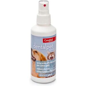 CANDIOLI Dentalpet Spray Antiplacca Cani Gatti 125 Ml