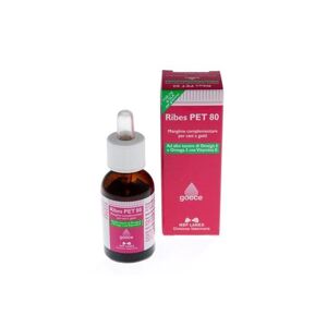 NBF LANES Ribes Pet 80 Mangime Complementare Gocce 25 Ml