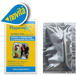 HYPERMIX 5 Fiale Monodosi 5 Ml Per Ferite Per Animali