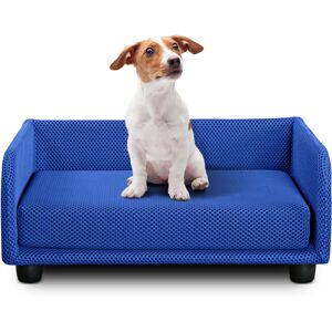 EvergreenWeb Cuccia per cani Divano letto King Dog Home 50X70 Blu