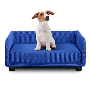 Evergreenweb Cuccia Per Cani Divano Letto King Dog Home 50x70 Blu