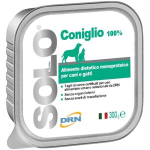 Drn Srl Solo Coniglio Cani/gatti 300g