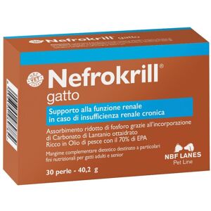 N.B.F. Lanes Srl Nefrokrill Gatto 30 Perle