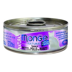 Monge & C. Spa Monge Nat Pollo/manzo 80gr