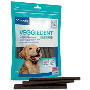 Virbac Srl Veggiedent Fr3sh L 15 Stick