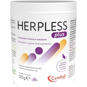 Candioli Herpless Plus 120 Grammi Per Gatti → Combatte Infezioni Da Herpes Gatto