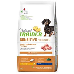 Natural Trainer Sensitive Dog No Gluten Small & Toy Adult con Maiale