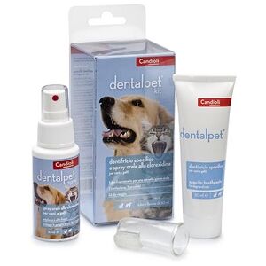 Candioli ist.profil.e farm.spa DENTALPET KIT 1 DENTIFRICIO+ 1 SPRAY 50ML