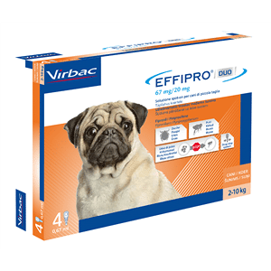 Virbac Srl Effipro Duo Cane 67 Mg 2-10 Kg