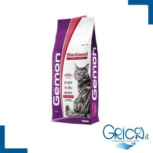 Gemon Gatto Adult Sterilised con Manzo 7 Kg - 2+ sacchi