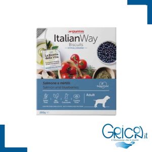 Italian Way Biscotti Per Cane Hypoallergenic Salmone e mirtilli 200 gr -