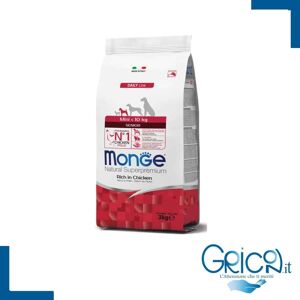 Monge Cane Mini Senior Ricco di Pollo 3 Kg - 2+ sacchi