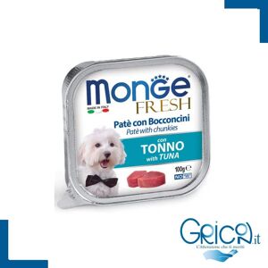 Monge Cane Fresh Paté e Bocconcini con Tonno 100 g - 1 pz