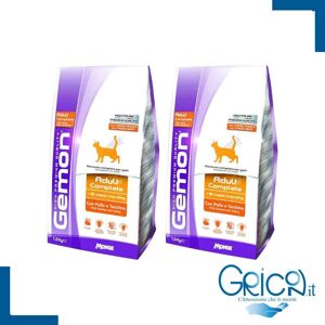 Gemon Gatto Adult con Pollo e Tacchino - 2+ sacchi