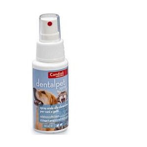 Dentalpet Collutorio Antiplacca Per Cani E Gatti Spray 50ml