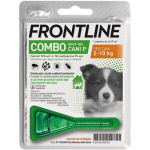 Frontline Combo Spot On Gatti Furetti Soluzione 1 Pipetta 0,5ml 50mg+60mg