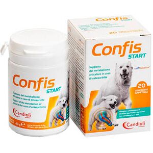 Candioli Confis Start Mangime Complementare Dietetico Per Cani 20 Compresse Appetibili