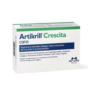 Artikrill Integratore Crescita Cani 30 Compresse