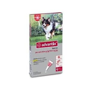 Advantix Spot On Cani 0-25 Kg 4 Pipette