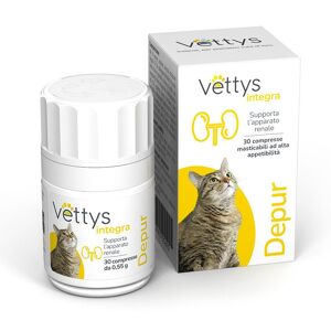 Vettys Integra Depur Gatto 30 Compresse Masticabili