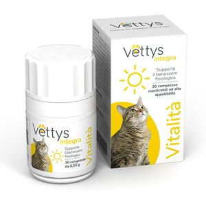 Vettys Integra Vitalità Gatto 30 Compresse Masticabili