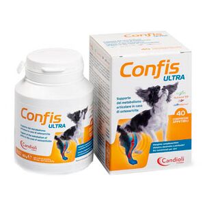 Candioli Confis Ultra Mangime Complementare Dietetico Per Cani Barattolo 40 Compresse